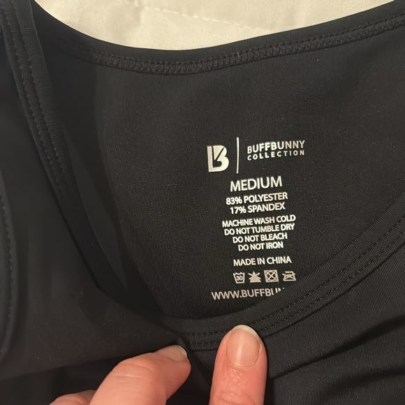 Buffbunny Aurora Black Crop Top - Picture 2 of 4